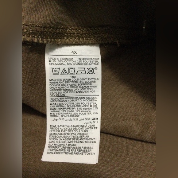 Old Navy Active Powerchill Extra High-Rise Play Clay Brown Bike Shorts Size 4X - Picture 4 of 5